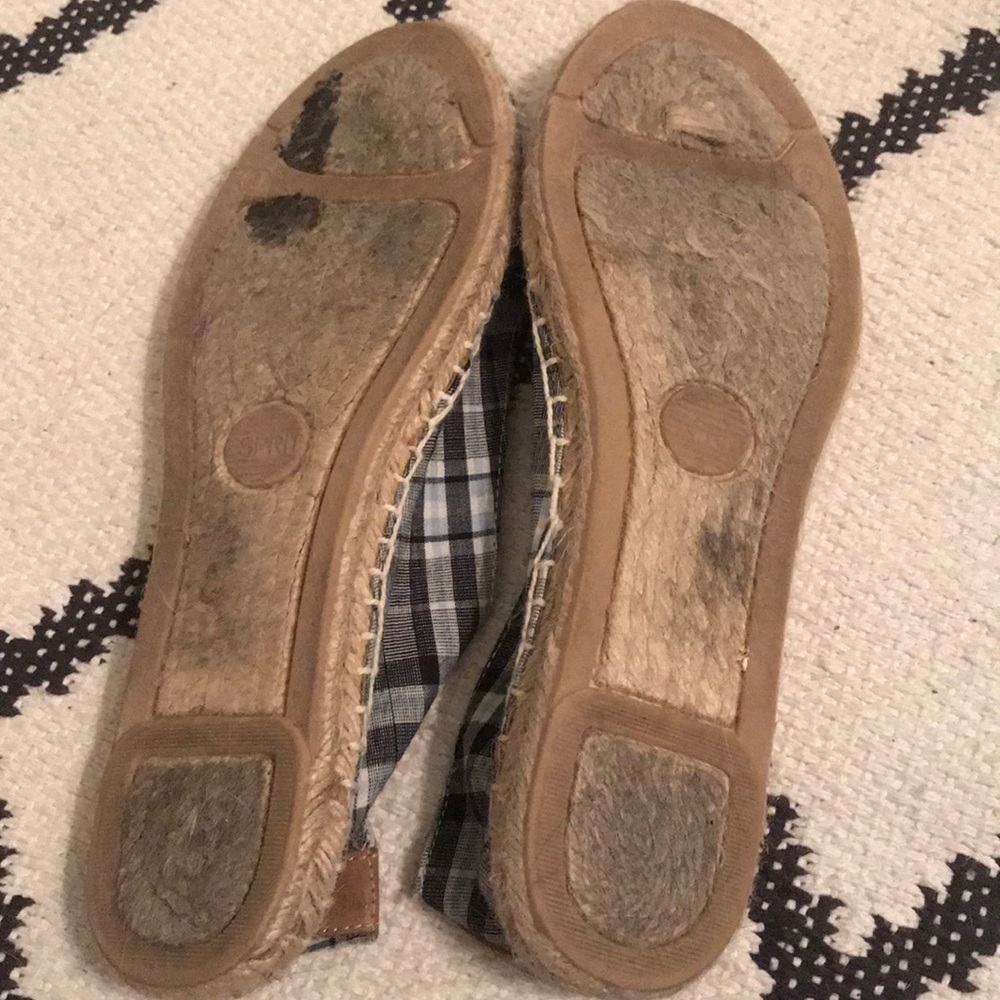 Esprit Plaid Espadrille Flats - Picture 8 of 8